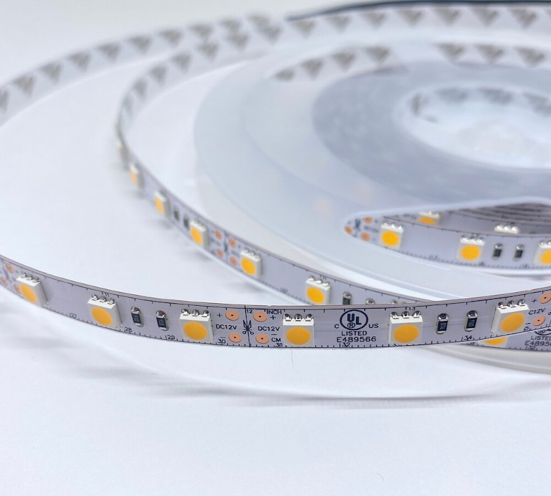 Ruban LED 5050 couleur Blanc chaud 1mtre (60LED/m)