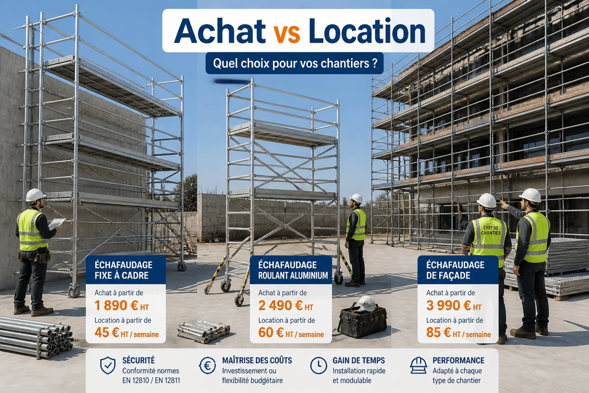 prix d un echafaudage