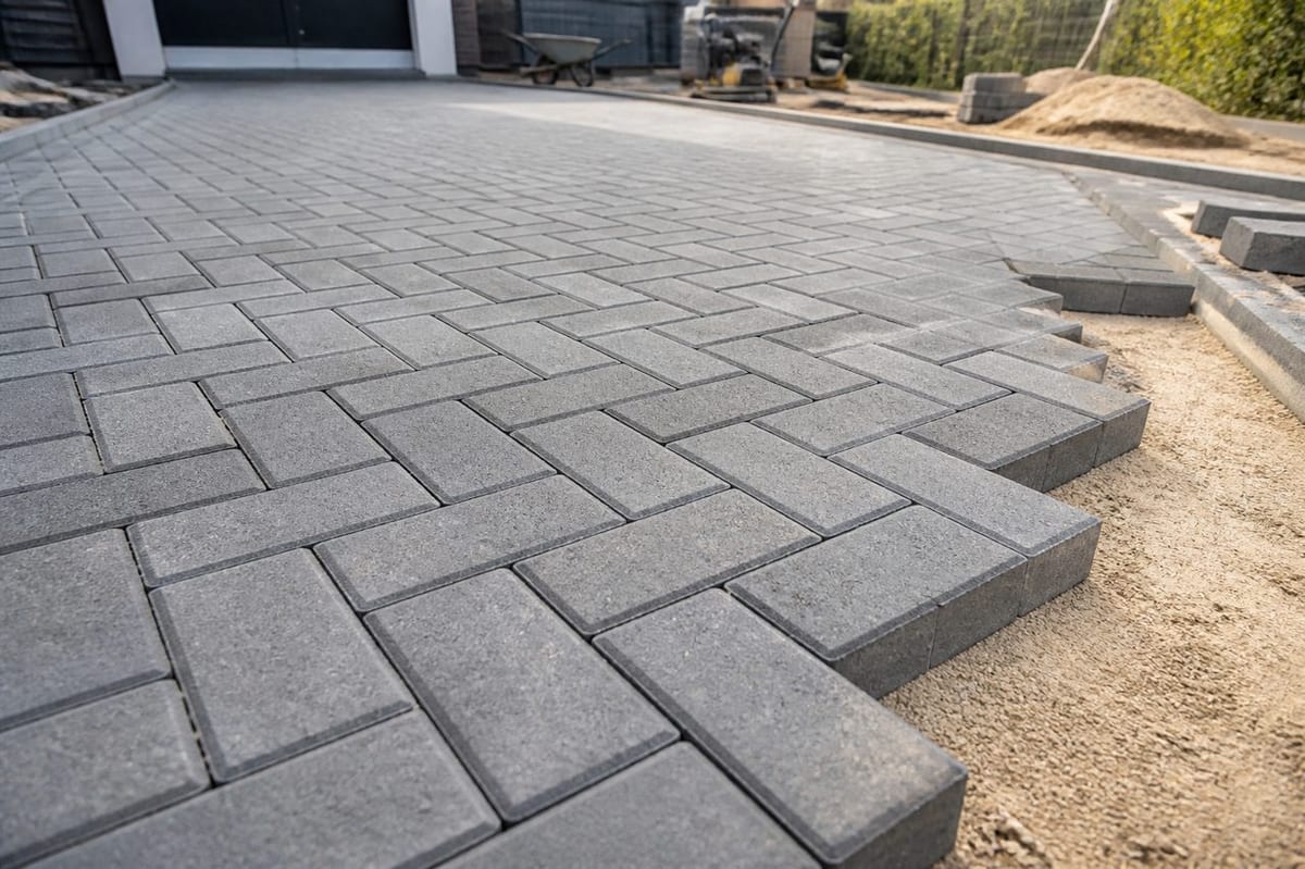 Pavé béton: choisir, poser et entretenir un revêtement extérieur