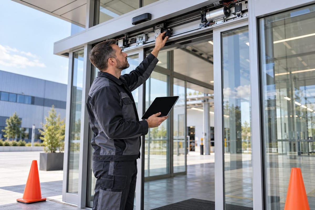 Entreprise maintenance porte automatique : 7 critères décisifs
